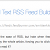 Full Text RSS Feed